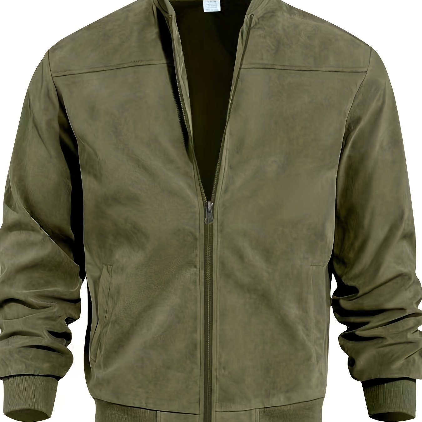 Blouson aviateur bleu marine vintage pour homme