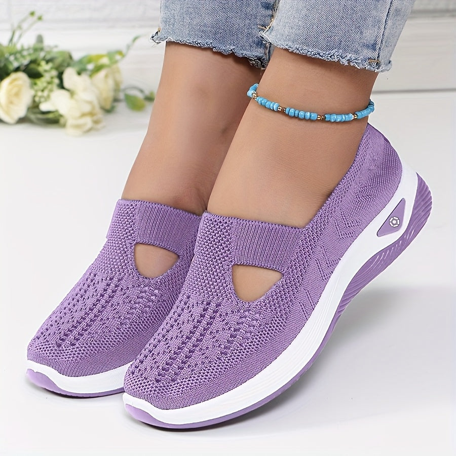 BlueBreeze Knit Slip-Ons – transmet confort, légèreté et une esthétique cool.