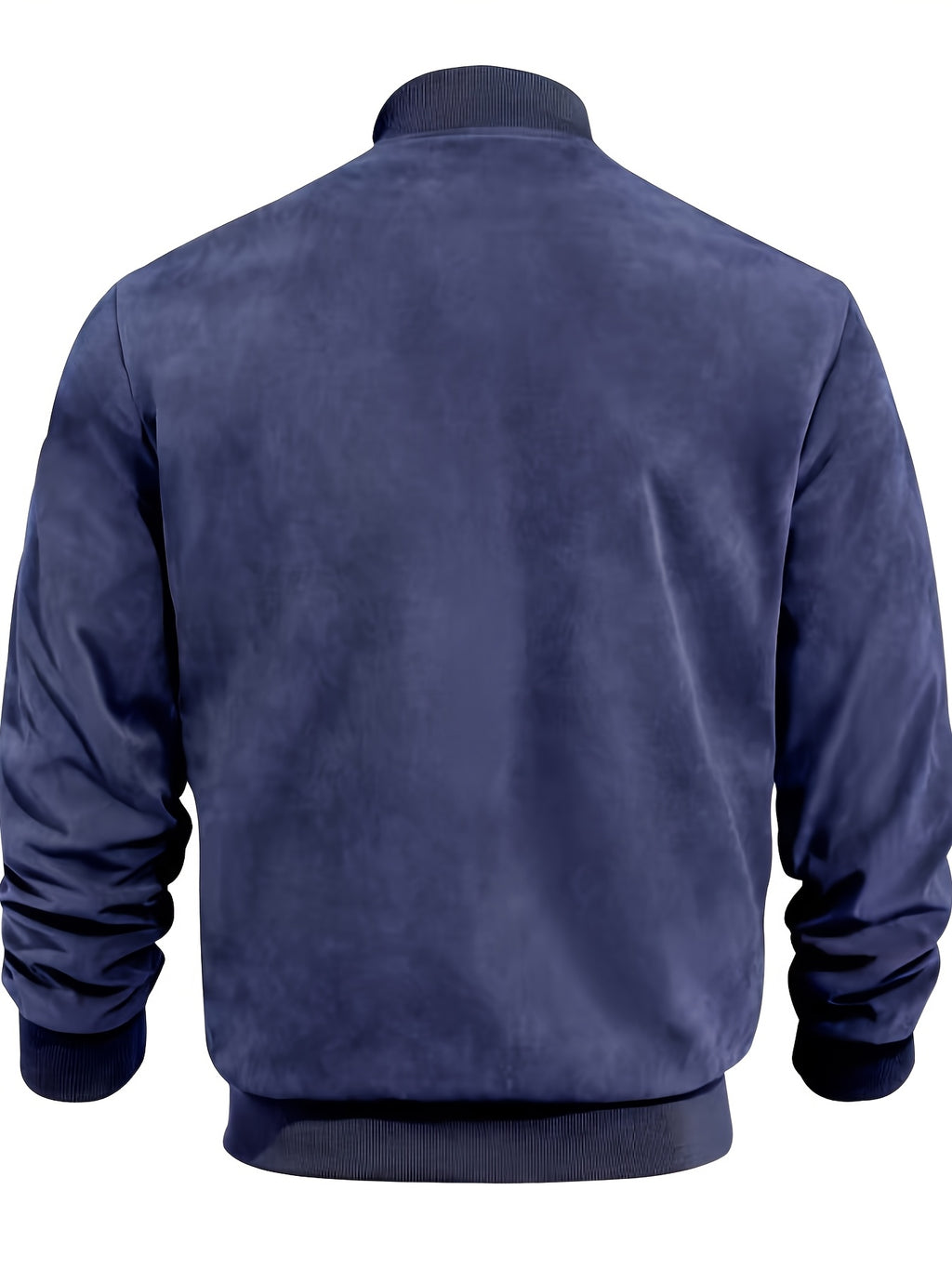Blouson aviateur bleu marine vintage pour homme