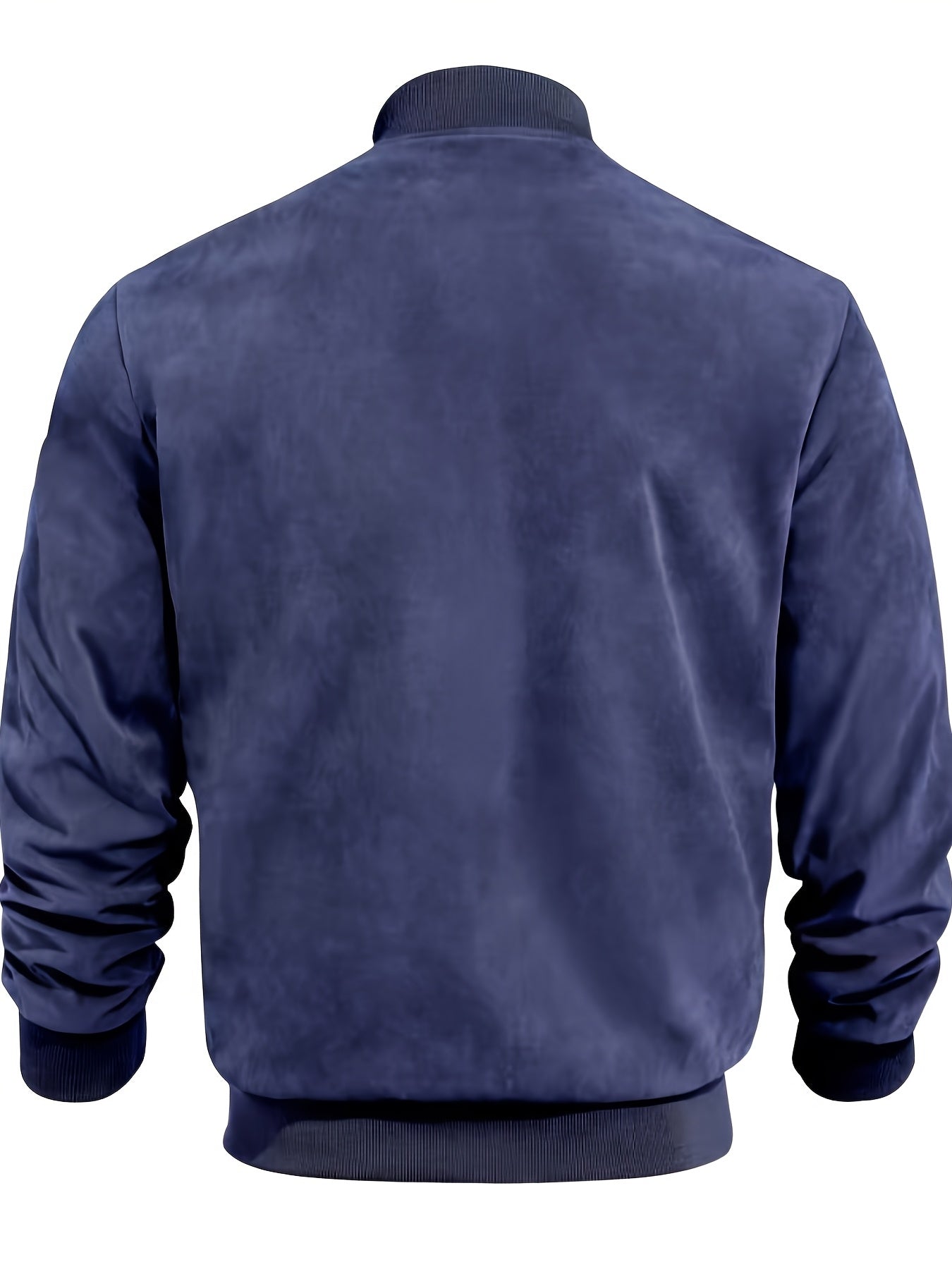 Blouson aviateur bleu marine vintage pour homme