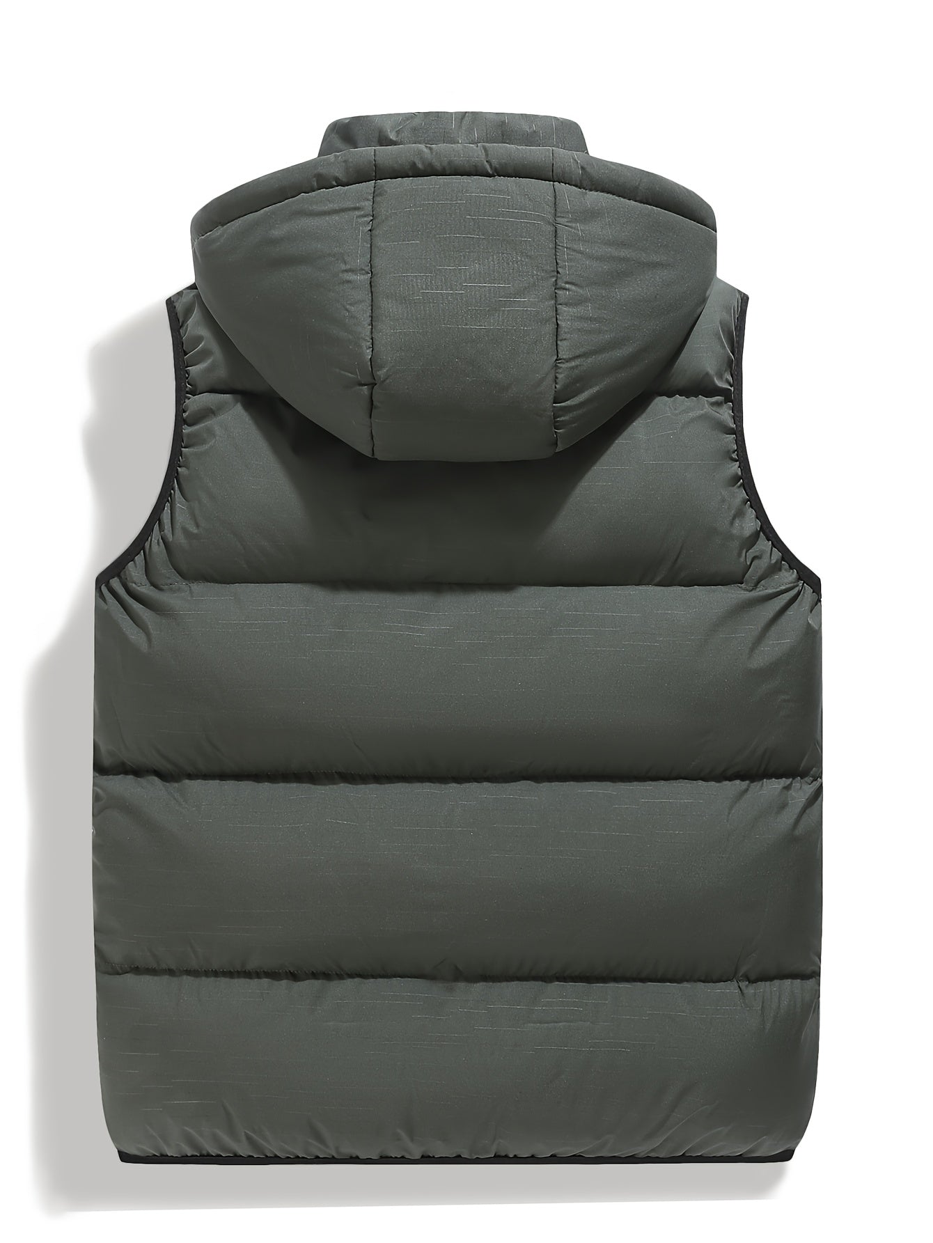 Gilet d'hiver à capuche pour homme