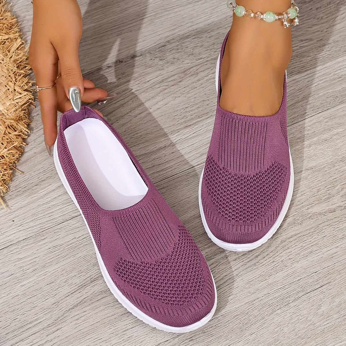 Baskets à enfiler confortables et sans effort