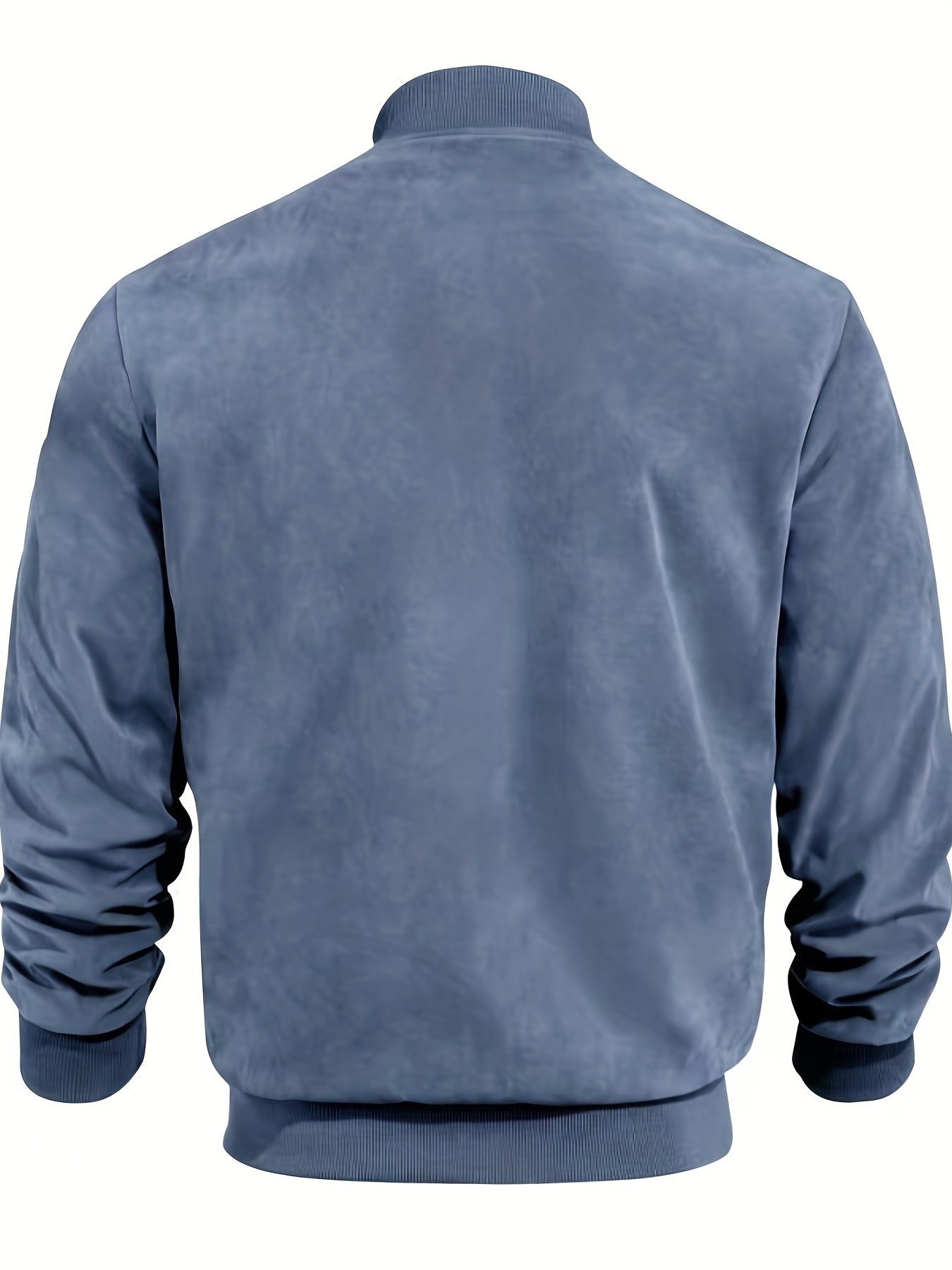 Blouson aviateur bleu marine vintage pour homme