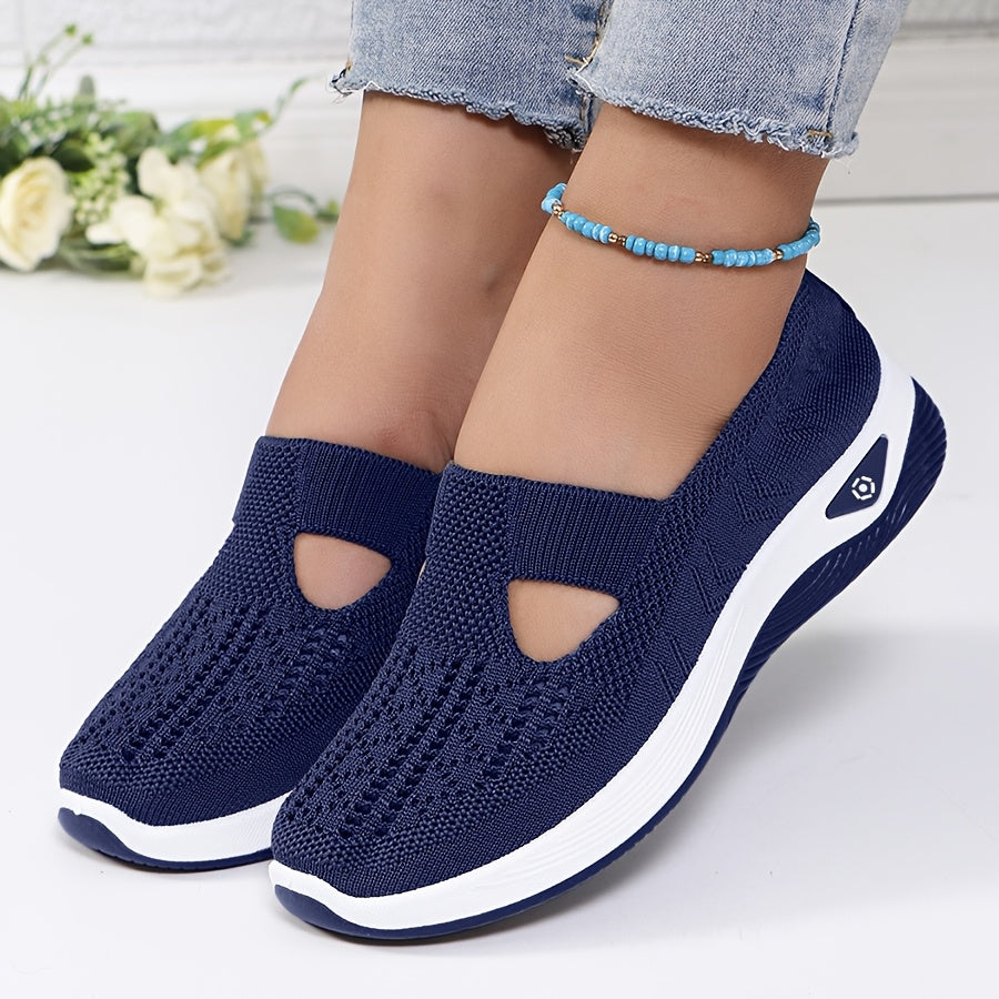BlueBreeze Knit Slip-Ons – transmet confort, légèreté et une esthétique cool.