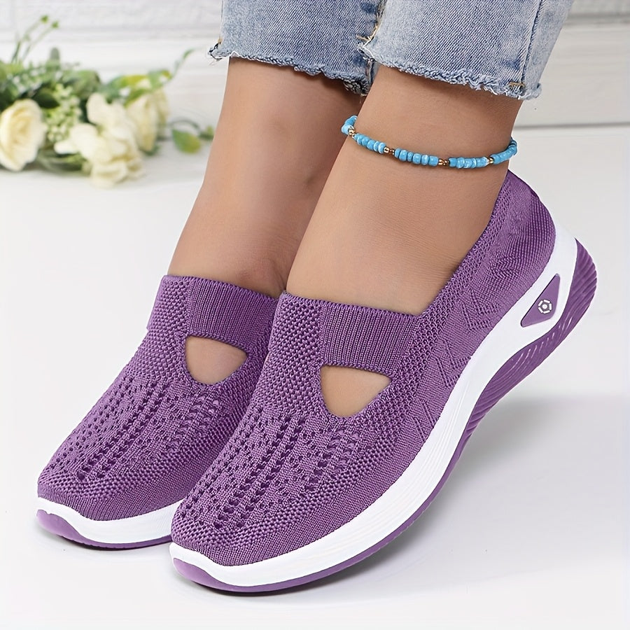 BlueBreeze Knit Slip-Ons – transmet confort, légèreté et une esthétique cool.