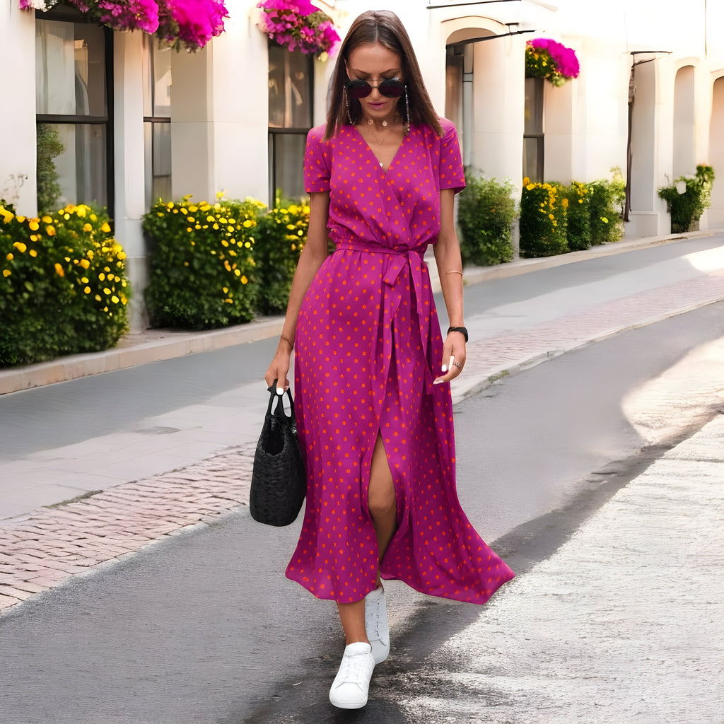 Florine – Robe fluide à coupe flatteuse