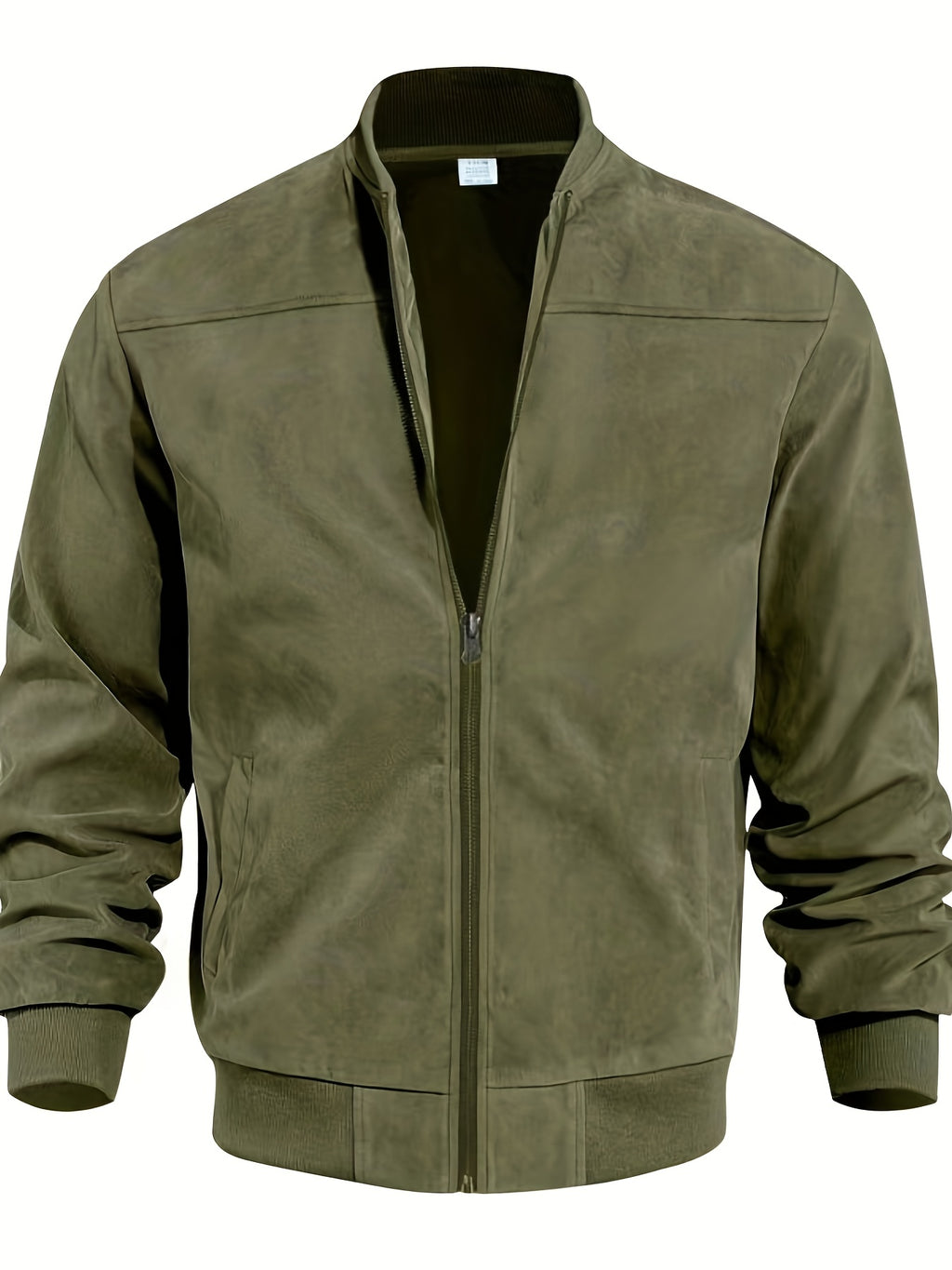 Blouson aviateur bleu marine vintage pour homme