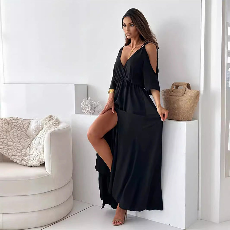 Selene – Robe fendue élégante et séduisante