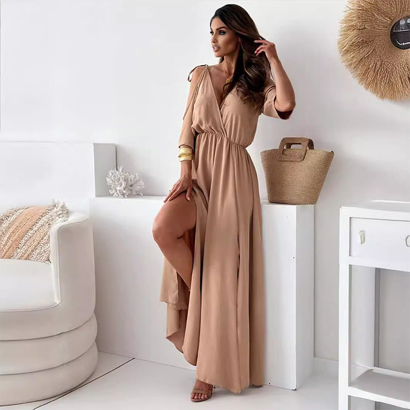 Selene – Robe fendue élégante et séduisante
