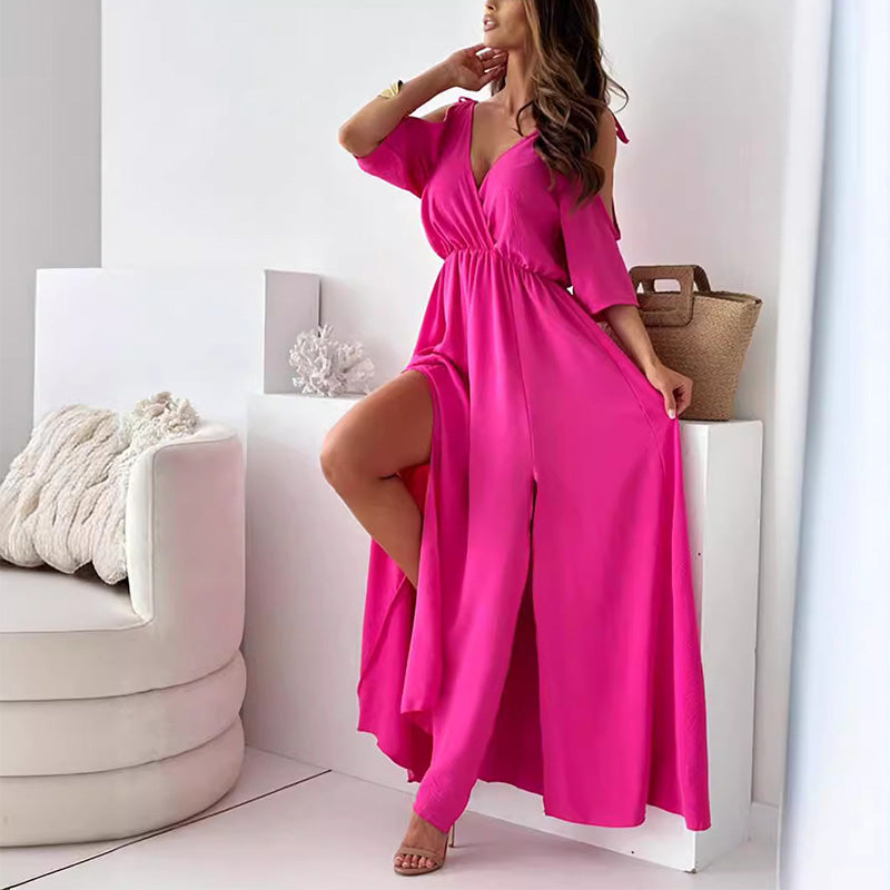Selene – Robe fendue élégante et séduisante